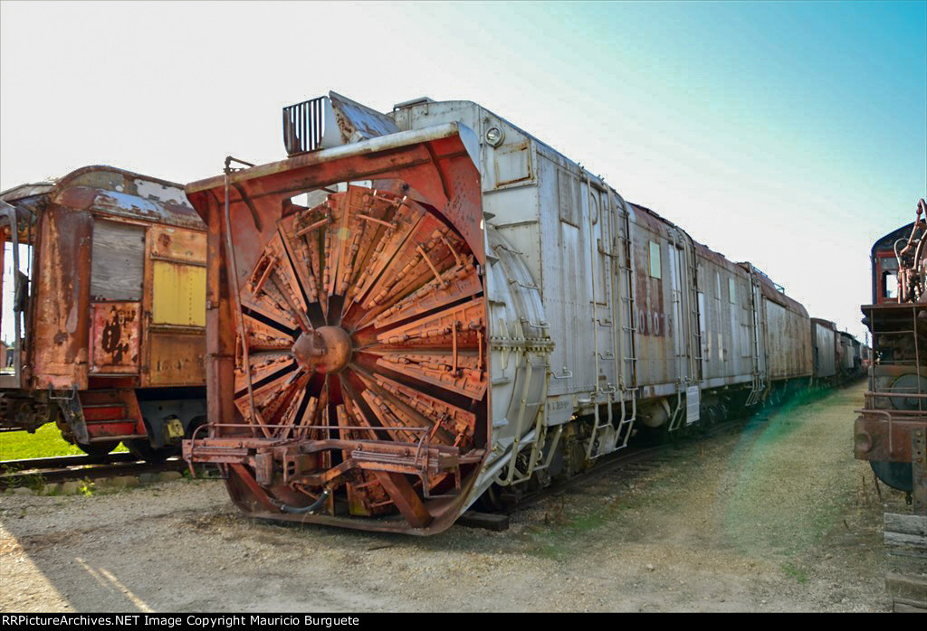 Union Pacific Steam Powered Leslie Rotary Snowplow